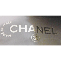 Chanel Pumps/Peeptoes aus Seide in Creme