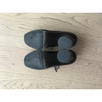 Céline Stiefeletten aus Leder in Schwarz