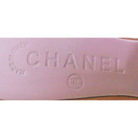 Chanel Sandalen Leer in Roze
