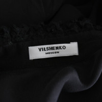 Vilshenko Chemisier en soie noir / blanc