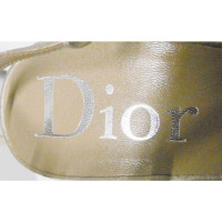 Christian Dior Sandalen Leer in Oker
