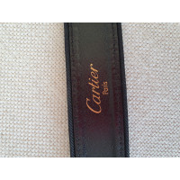 Cartier Gürtel aus Leder in Schwarz