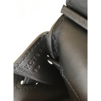 Hermès Birkin Bag 25 aus Swiftleder in Schwarz