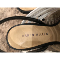 Karen Millen Pumps/Peeptoes aus Leder