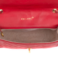 Chanel Mademoiselle aus Leder in Rot