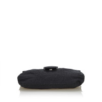 Fendi Handtasche aus Baumwolle in Schwarz