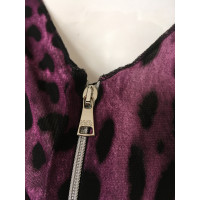 Dolce & Gabbana Kleid aus Viskose in Violett