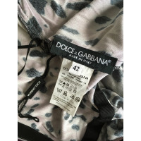 Dolce & Gabbana Jurk Viscose in Violet