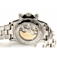 Breitling Armbanduhr aus Stahl in Grau