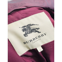 Burberry Jacke/Mantel in Bordeaux
