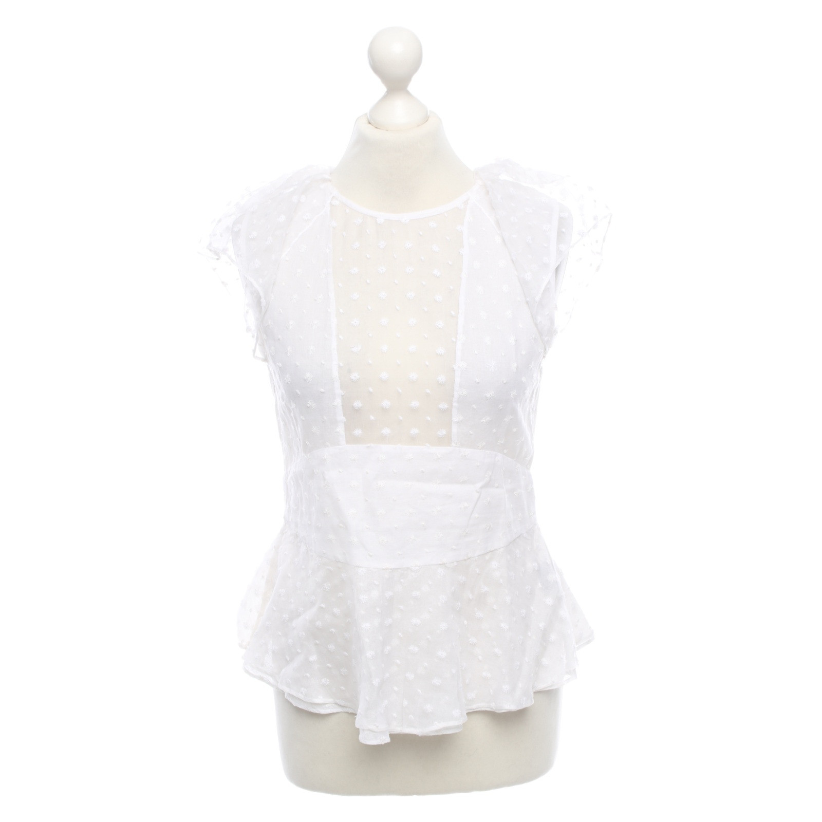 Isabel Marant Top Cotton in White - Second Hand Isabel Marant Top Cotton in  White buy used for 119€ (4048974)