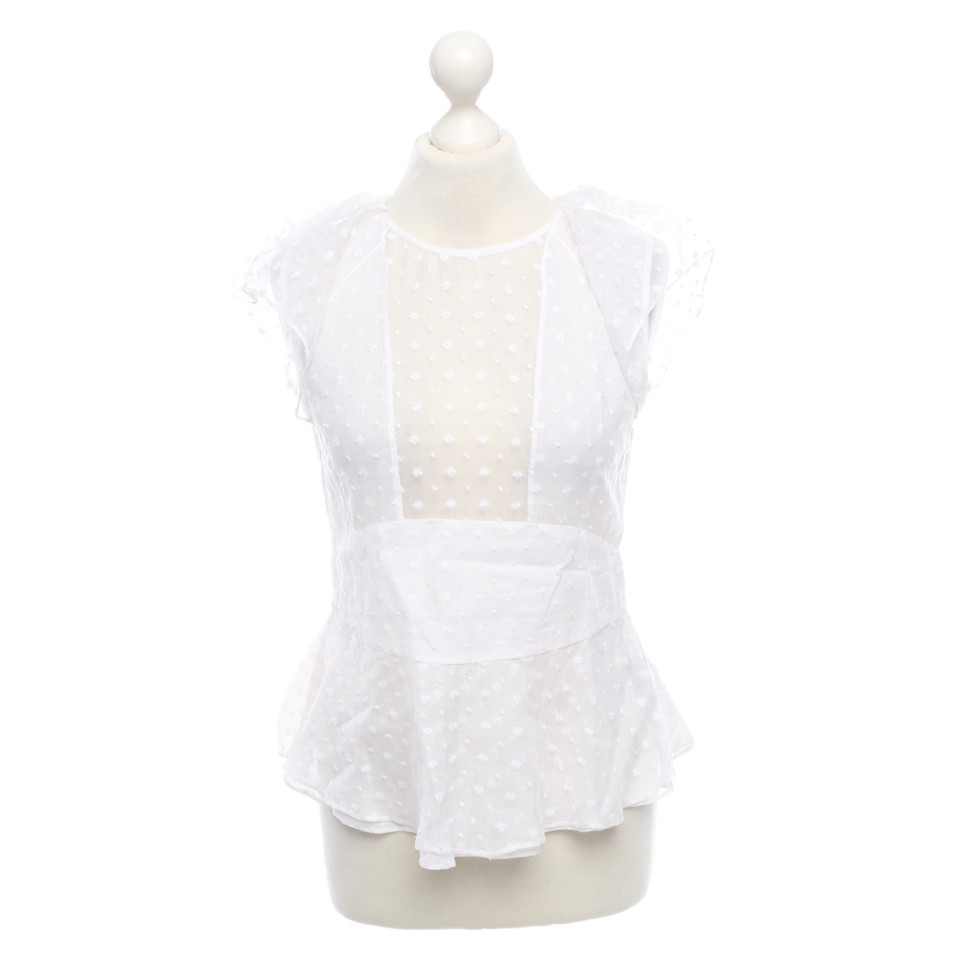 Isabel Marant Top Cotton in White