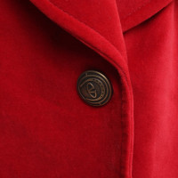 Valentino Garavani Velvet blazer in red