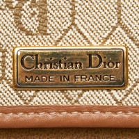 Christian Dior Borsa a tracolla in Tela in Beige