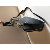 Blumarine Shoulder bag Patent leather in Black