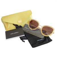 Dolce & Gabbana Sonnenbrille in Gold
