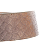 Just Cavalli Belt Leather in Silvery