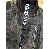 Golden Goose Jacket/Coat Leather in Brown