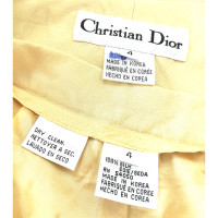 Christian Dior Costume en Soie en Doré