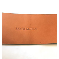 Ralph Lauren Gürtel aus Wildleder in Türkis