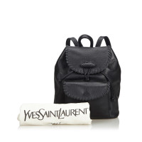 Yves Saint Laurent Sac à dos en Cuir en Noir