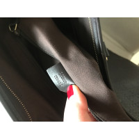 Gucci Reisetasche aus Leder in Braun