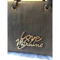 Moschino Love Sac à bandoulière en Taupe