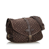Louis Vuitton Shoulder bag Cotton in Brown