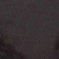 Gucci Umhängetasche aus Canvas in Schwarz