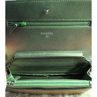 Chanel Pochette in Pelle in Verde