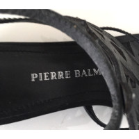 Pierre Balmain Sandals Leather in Black