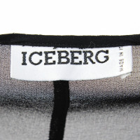 Iceberg Weste aus Viskose in Schwarz