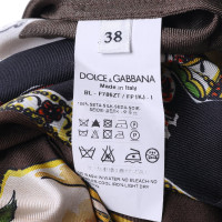 Dolce & Gabbana Zijden shirt met patroon