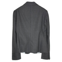 Moschino Cheap And Chic Jacket/Coat Wool in Grey