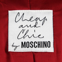Moschino Cheap And Chic Jacket/Coat Wool in Red