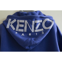 Kenzo Weste aus Baumwolle in Blau