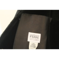 Ferre Jacke/Mantel aus Pelz in Schwarz