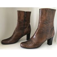 Sonia Rykiel Ankle boots Leather in Ochre