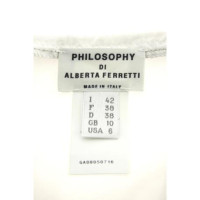 Philosophy Di Alberta Ferretti Capispalla in Seta in Crema