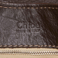 Chloé Umhängetasche aus Leder in Braun