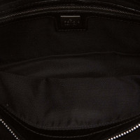 Fendi Handtasche aus Wildleder in Schwarz