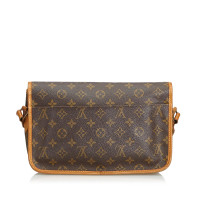 Louis Vuitton Borsa a tracolla in Tela in Marrone