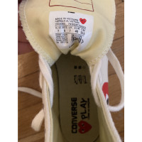 Comme Des Garçons Chaussures de sport en Toile en Blanc