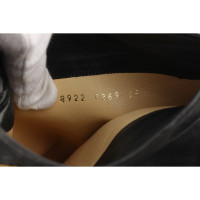 Gianni Versace Stiefel aus Leder in Schwarz