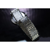 Longines Armbanduhr aus Stahl in Grau