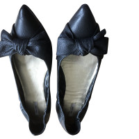 Miu Miu Slippers/Ballerinas Leather in Black