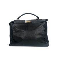 Fendi Shoulder bag Leather in Black