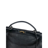 Fendi Shoulder bag Leather in Black