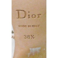 Christian Dior Sandalen Leer in Huidskleur