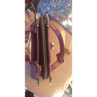 Yves Saint Laurent Handbag Patent leather in Violet